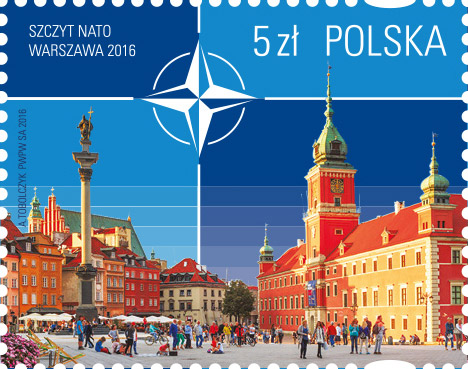 subtle rock scheme Szczyt NATO Warszawa 2016 :: Katalog Znaków Pocztowych